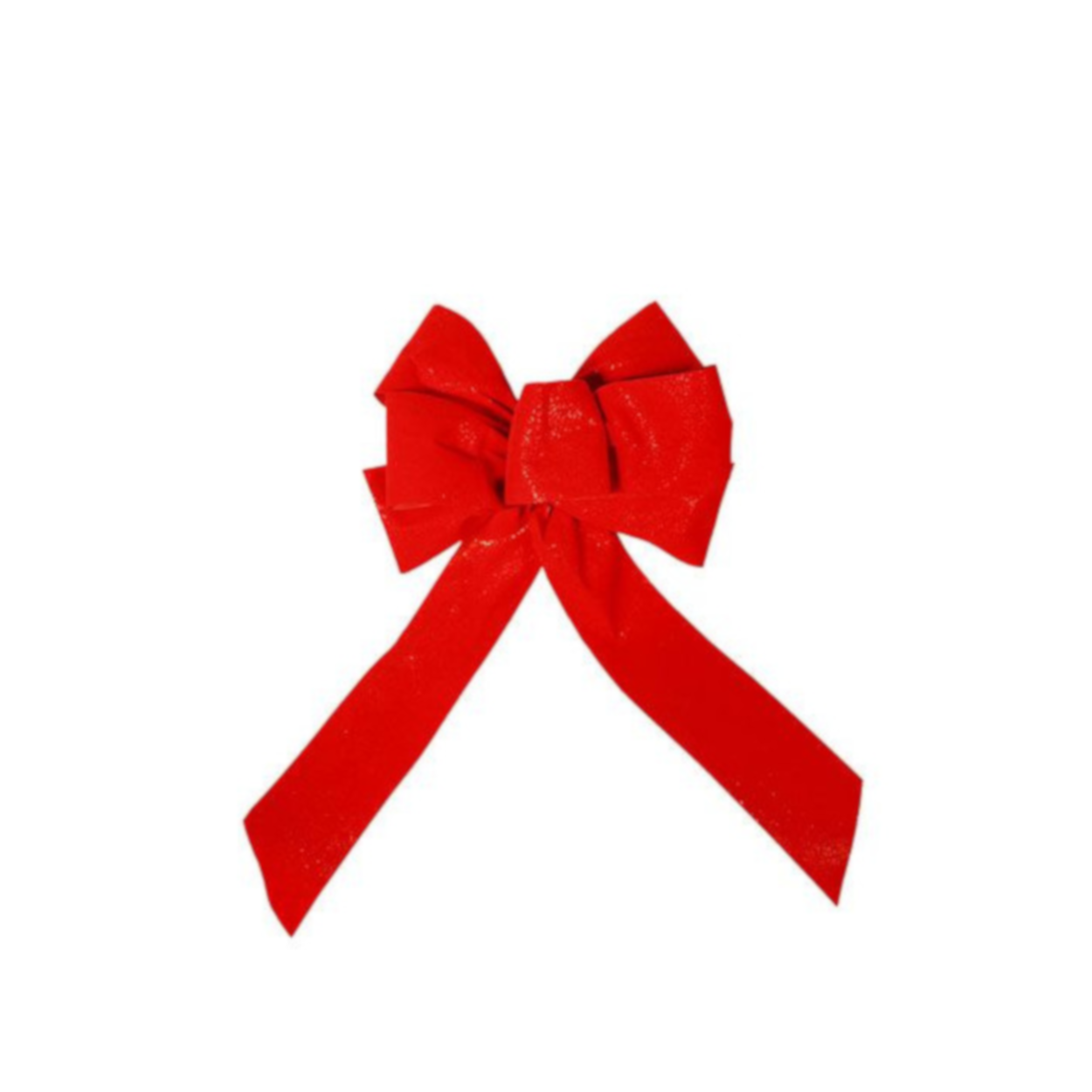 red wreath bow