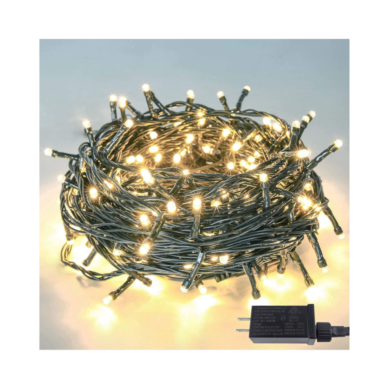Christmas Tree Lights White (82 FT, 200 LED) – Christmas Trees In