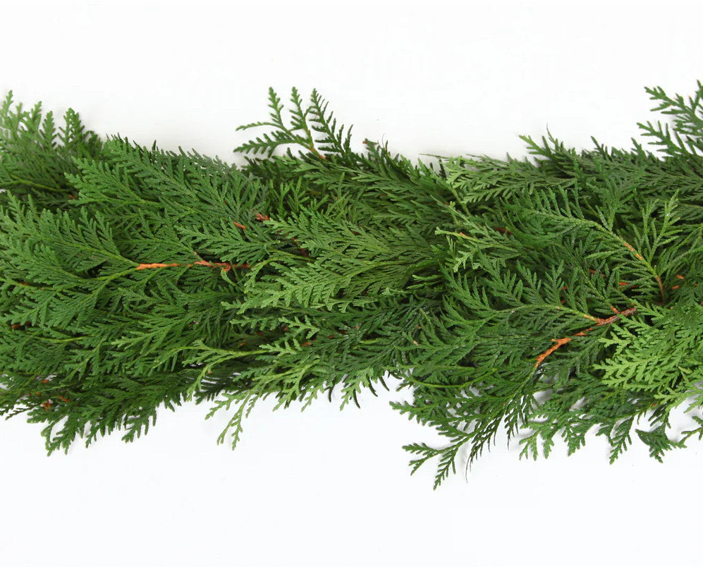 Fresh Cedar Garland 15 Ft